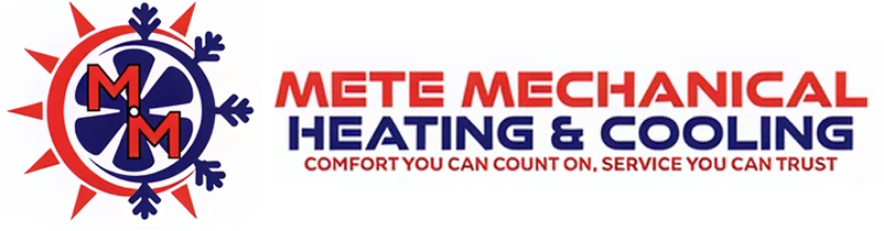 Mete Mechanical Heating and Cooling logo.