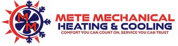 Mete Mechanical Heating and Cooling logo.